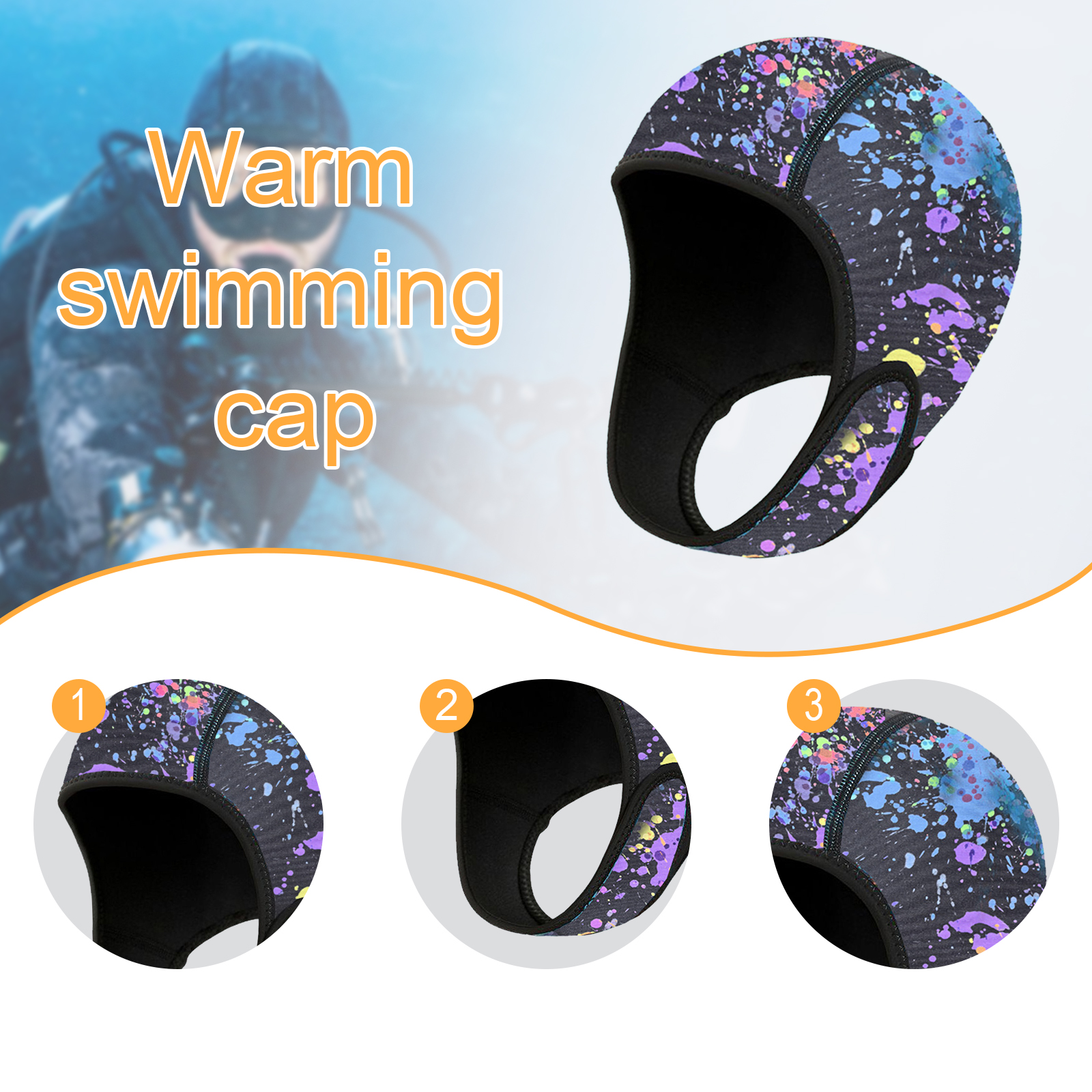 Scuba Dive Hood Swimming Cap 3 - Wetsuit 3Mm Neoprene review and price