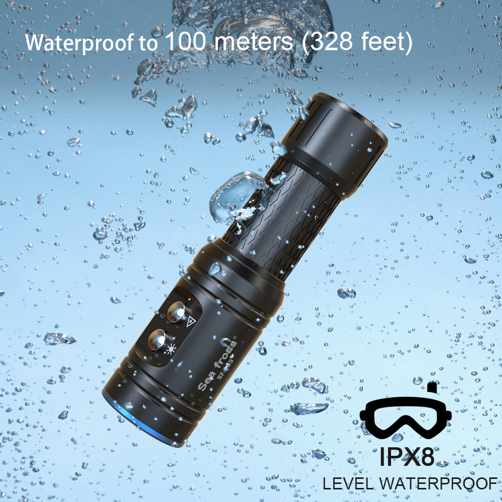 Strbea 1000 Lumens LED Flashli - Underwater Flashlight review and price
