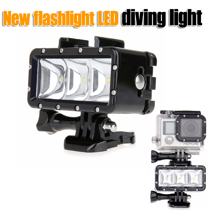 New Go Pro Waterproof LED flas - Underwater Flashlight review and price
